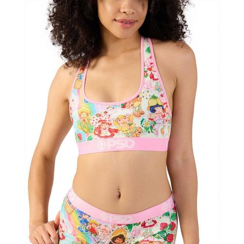 Women's PSD Strawberry Shortcake Sports Bra - Primary Image