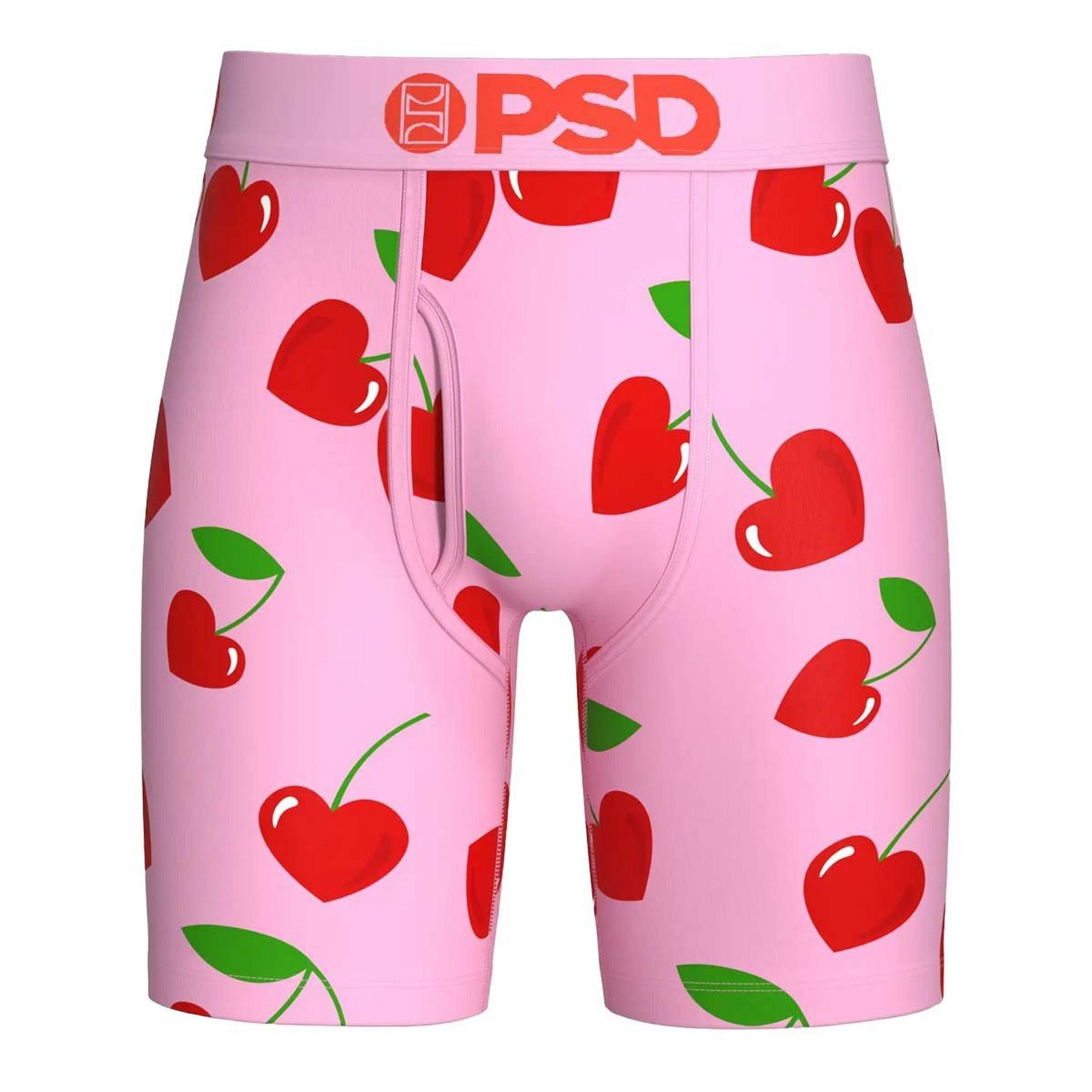 Men's PSD Modal Cherry Heart Boxer Briefs