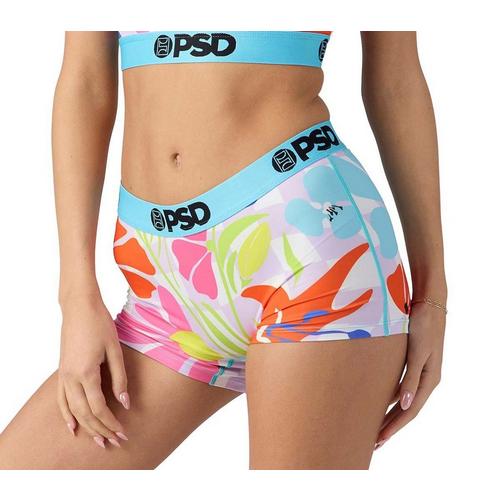 Women's PSD Floral Boy Shorts - Primary Image