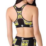 Women's PSD SpongeBob SquarePants Sports Bra - Thumbnail 2 of 2
