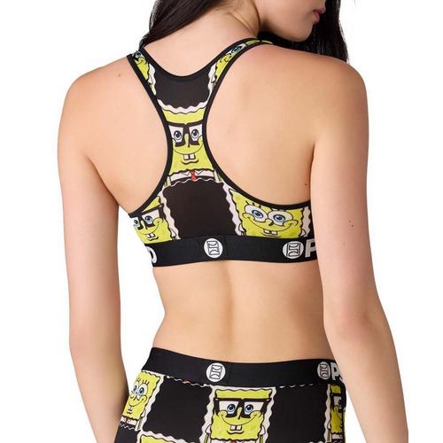 Women's PSD SpongeBob SquarePants Sports Bra - Primary Image