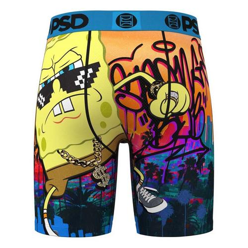 Men's PSD SpongBob SquarePants Boxer Briefs - Primary Image