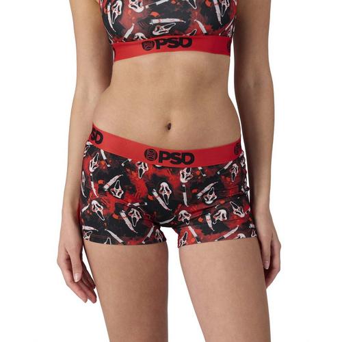 Women's PSD Ghostface Slsh Boy Shorts - Primary Image