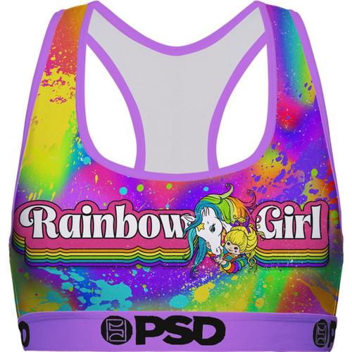 Women's PSD Rainbow Girl Sports Bra - Primary Image