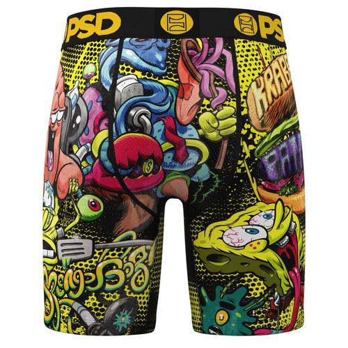 Men's PSD SpongeBob SquarePants Boxer Briefs - Primary Image