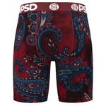 Men's PSD Bordeaux Paisley Boxer Briefs - Thumbnail 4 of 4