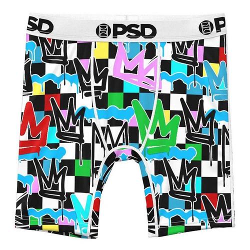 Boys' PSD King Check Boxer Briefs - Primary Image