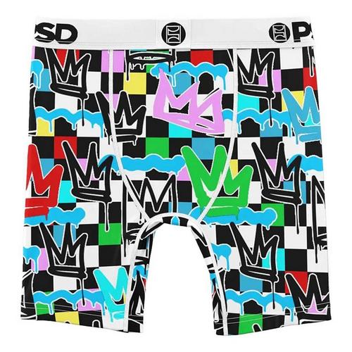 Boys' PSD King Check Boxer Briefs - Primary Image