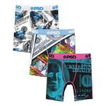 Boys' PSD Cash Flow 3 Pack Boxer Briefs - Thumbnail 1 of 4