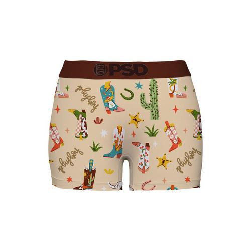 Women's PSD Playboy Booted Boy Shorts - Primary Image