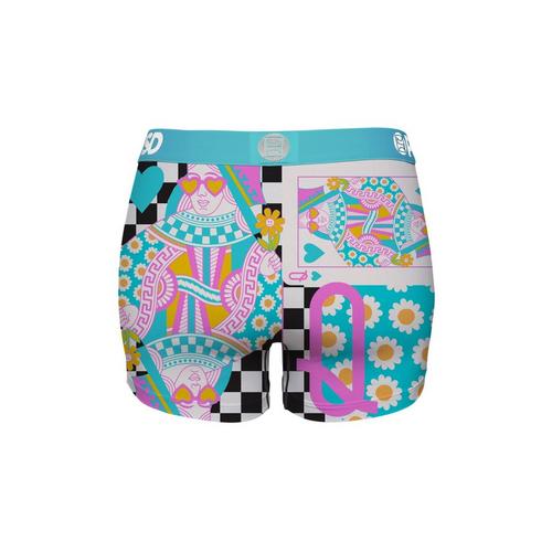 Women's PSD Queen Of Heart Boy Shorts - Primary Image
