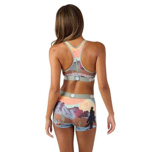 Women's PSD Desert Sunset Boy Shorts - Primary Image