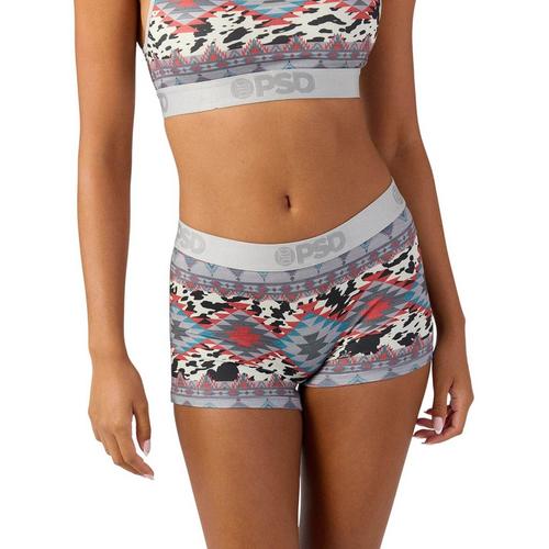 Women's PSD Cowboy Serape Boy Shorts - Primary Image