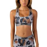 Women's PSD Animal Print Sports Bra - Thumbnail 1 of 3