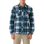 Men's O'Neill Glacier Plaid Superfleece Long Sleeve Button Up Shirt - Thumbnail 1 of 3