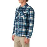 Men's O'Neill Glacier Plaid Superfleece Long Sleeve Button Up Shirt - Thumbnail 2 of 3