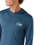 Men's O'Neill TRVLR UPF Long Sleeve Hooded T-Shirt - Thumbnail 2 of 4