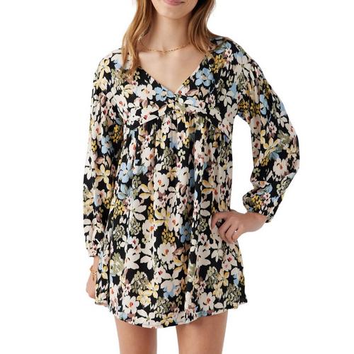 Girls' O'neill Mari Babydoll Dress Large Black