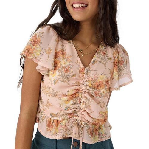 Girls' O'Neill May V-Neck Blouse - Primary Image