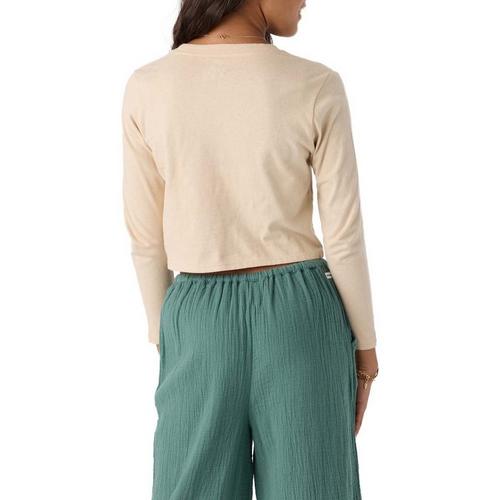 Girls' O'Neill Coastal Cruiser Long Sleeve Crop T-Shirt - Primary Image