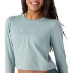 Girls' O'Neill Branded Long Sleeve Crop T-Shirt - Thumbnail 3 of 4