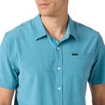 Men's O'Neill Trvlr Traverse Solid Relaxed Fit Button Up Shirt - Thumbnail 2 of 3