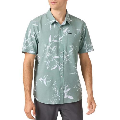 Men's O'Neill Trvlr Traverse Relaxed Fit Print Button Up Shirt - Primary Image