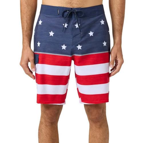 Men's O'Neill Lennox Usa 20 Swim Boardshorts - Primary Image