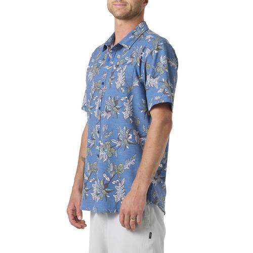 Men's O'Neill Slub Relaxed Woven Button Up Shirt - Primary Image