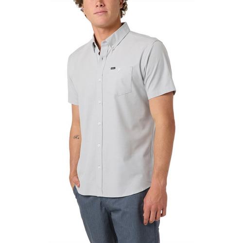Men's O'Neill Light Check Standard Woven Button Up Shirt - Primary Image