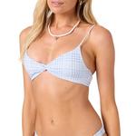 Women's O'Neill Catamaran Plaid Malibu Swim Bikini Top - Thumbnail 1 of 5