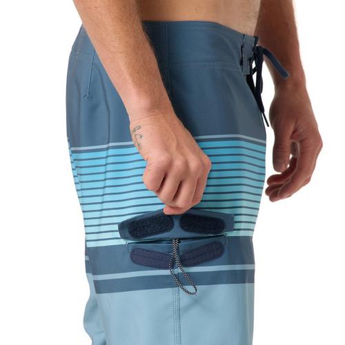 Men's O'Neill Lennox Stripe 21" Swim Boardshorts - Primary Image