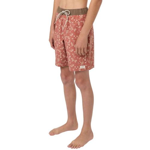 Boys' O'Neill Hermosa Retro 16" Swim Trunks - Primary Image