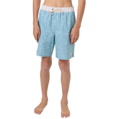 Boys' O'Neill Hermosa Elastic Waist Lined 16" Swim Trunks - Primary Image