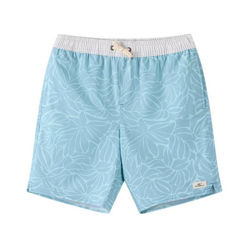 Boys' O'Neill Hermosa Elastic Waist Lined 16" Swim Trunks - Primary Image