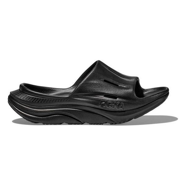 HOKA Ora 3 Recovery Sandals M8/W10 Black/Black
