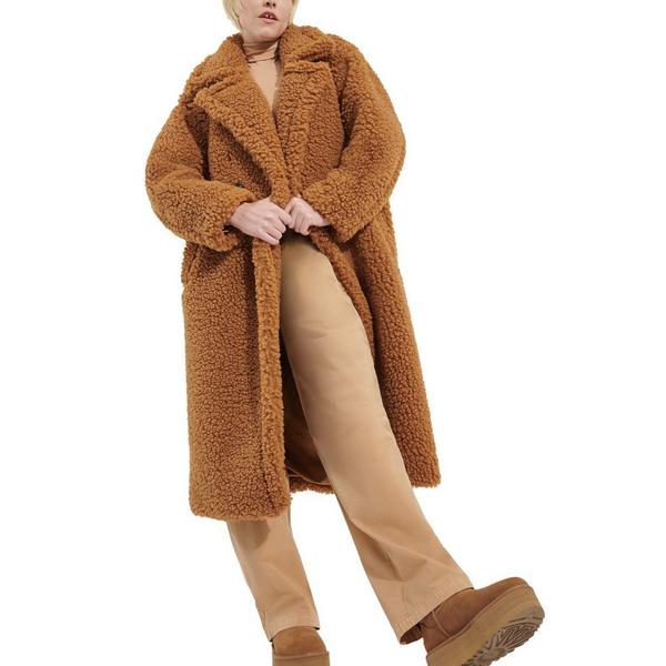 Women's UGG Gertrude Teddy XLarge Chestnut