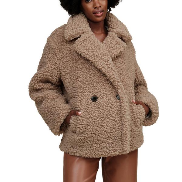 Women's UGG Gertrude Teddy Medium Putty