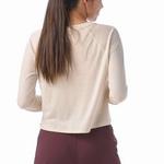 Women's Smartwool Active Long Sleeve Crop Top - Thumbnail 1 of 4