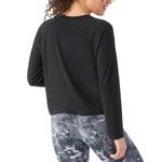 Women's Smartwool Active Long Sleeve Crop Top - Thumbnail 2 of 4