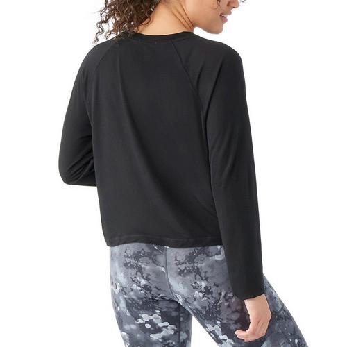 Women's Smartwool Active Long Sleeve Crop Top - Primary Image