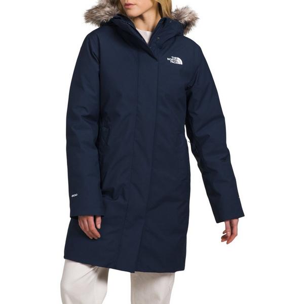 Women's The North Face Arctic Parka Small Navy