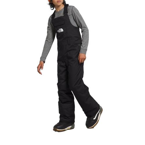 Kids' The North Face Front Logo Freedom Snow Bibs - Primary Image