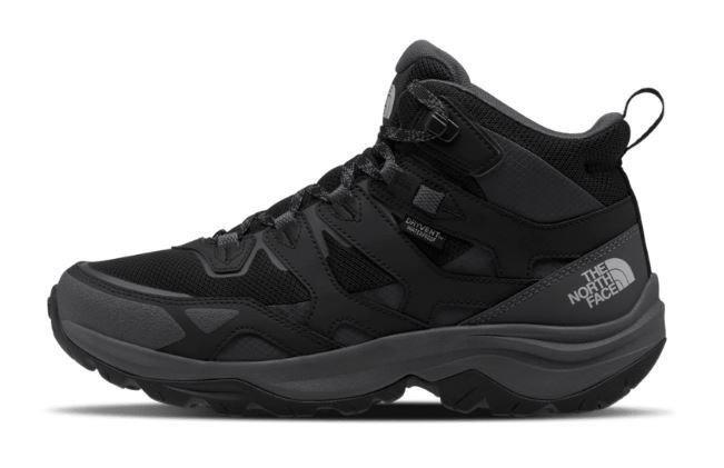 The North Face Men’s Hedgehog 3 Mid Waterproof Boots (Size: 11): Black/Asphalt Grey