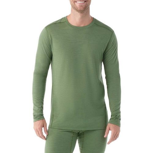 Men's Smartwool Classic All-Season Merino Crew Long Sleeve Skiing Base Layer - Primary Image