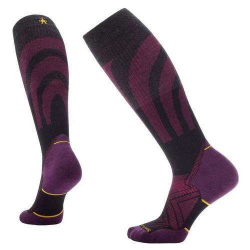 Women's Smartwool Run Targeted Cushion Compression OTC Crew Socks - Primary Image