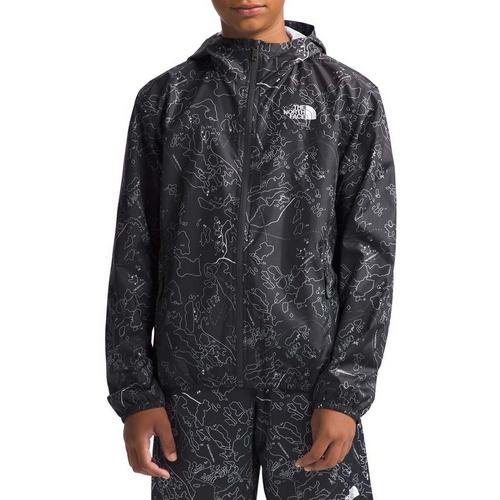 Kids' The North Face Never Stop Hooded WindWall Hooded Windbreaker - Primary Image