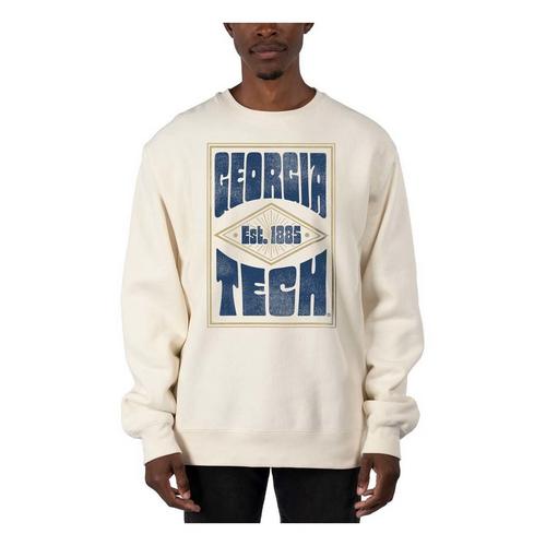 USCAPE Georgia Tech Yellow Jackets Poster Heavyweight Crew - Primary Image