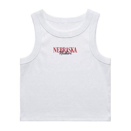 USCAPE Women's Nebraska Cornhuskers Timeless Rib Tank - Primary Image