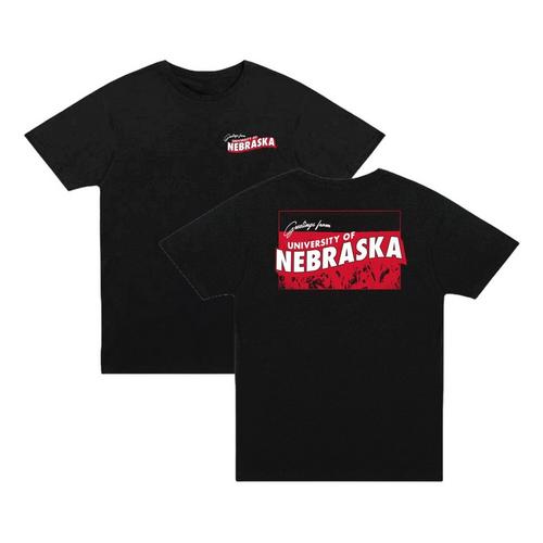 USCAPE Nebraska Cornhuskers Greetings T-Shirt - Primary Image